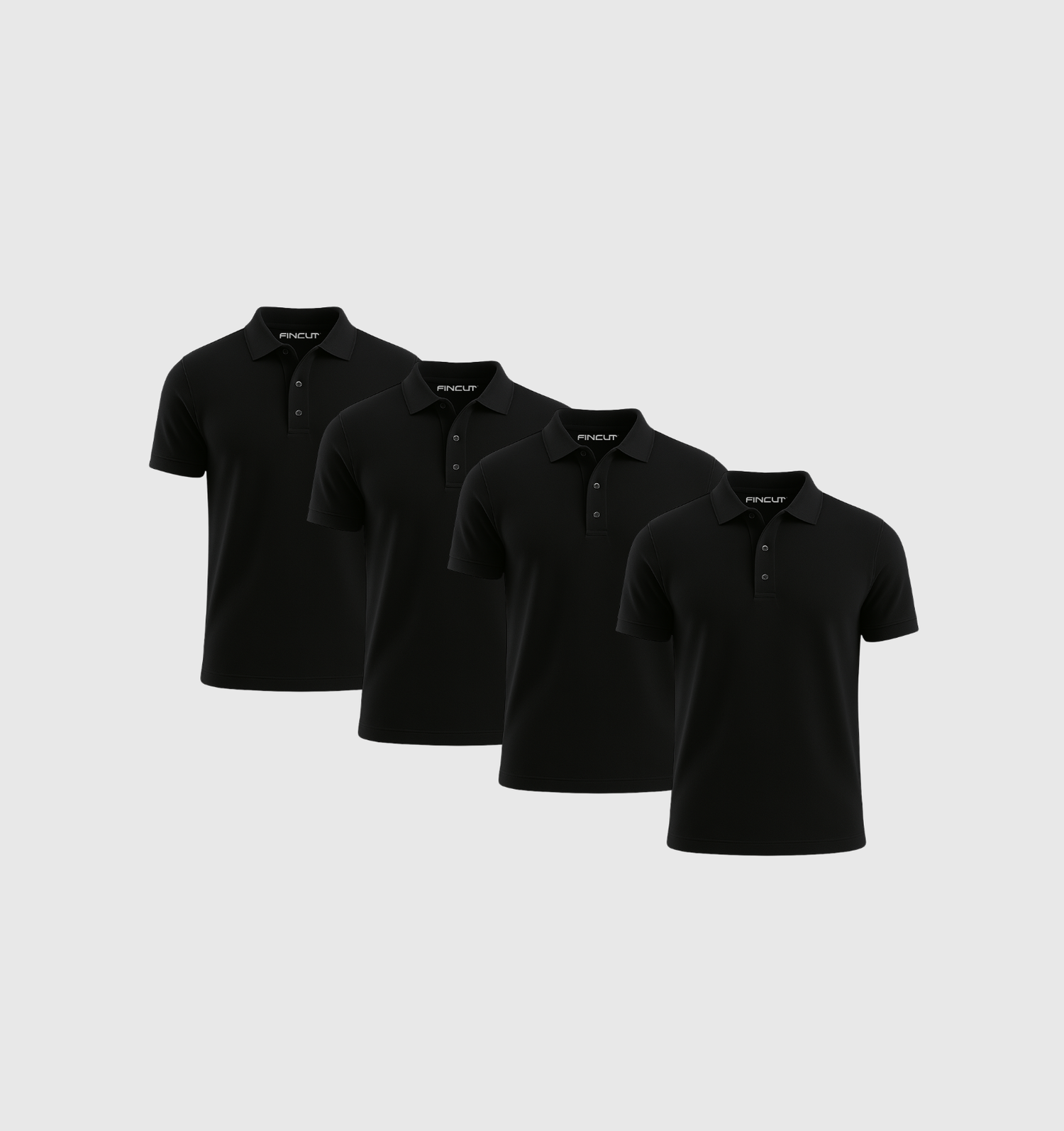 4-pack pola - černá