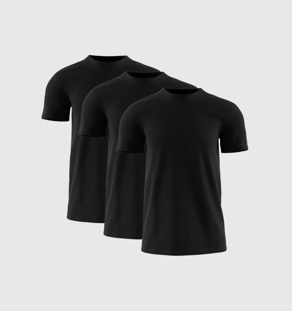 3-pack - černá