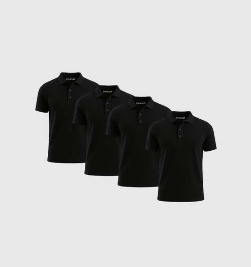 4-pack pola - černá
