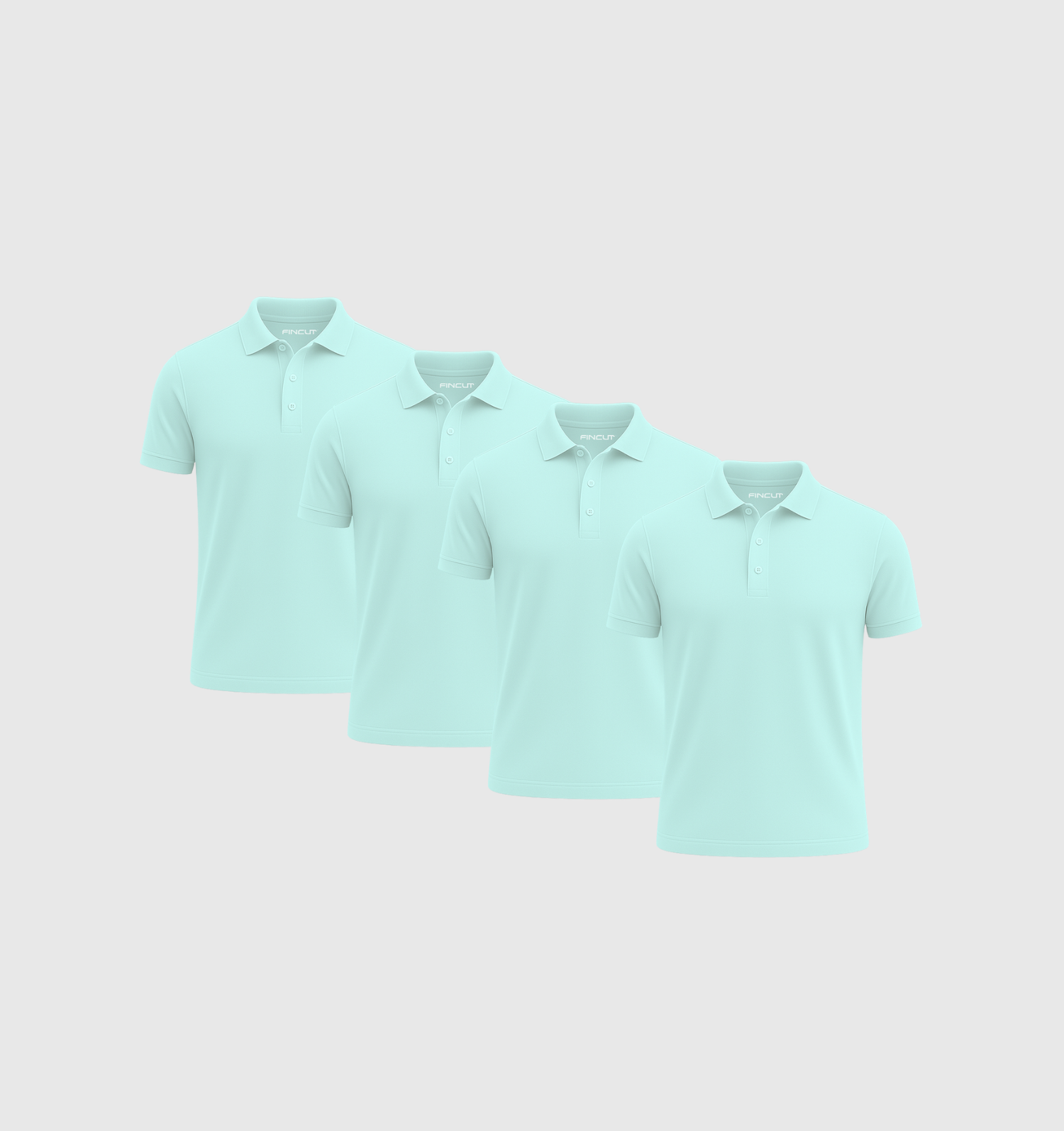 4-pack pola - tyrkysová