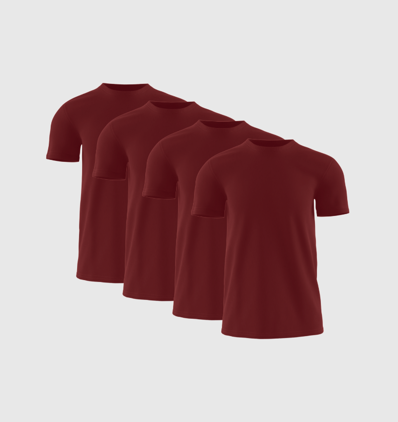 4-pack - Bordó