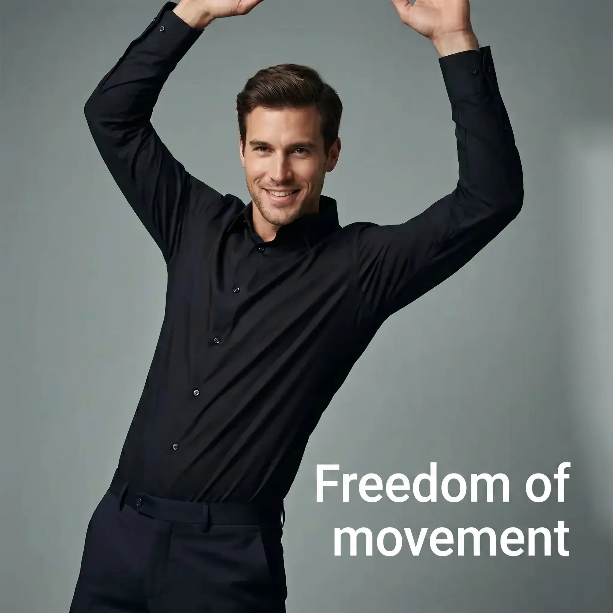 NON-WRINKLE SHIRT WITH A SLIM FIT