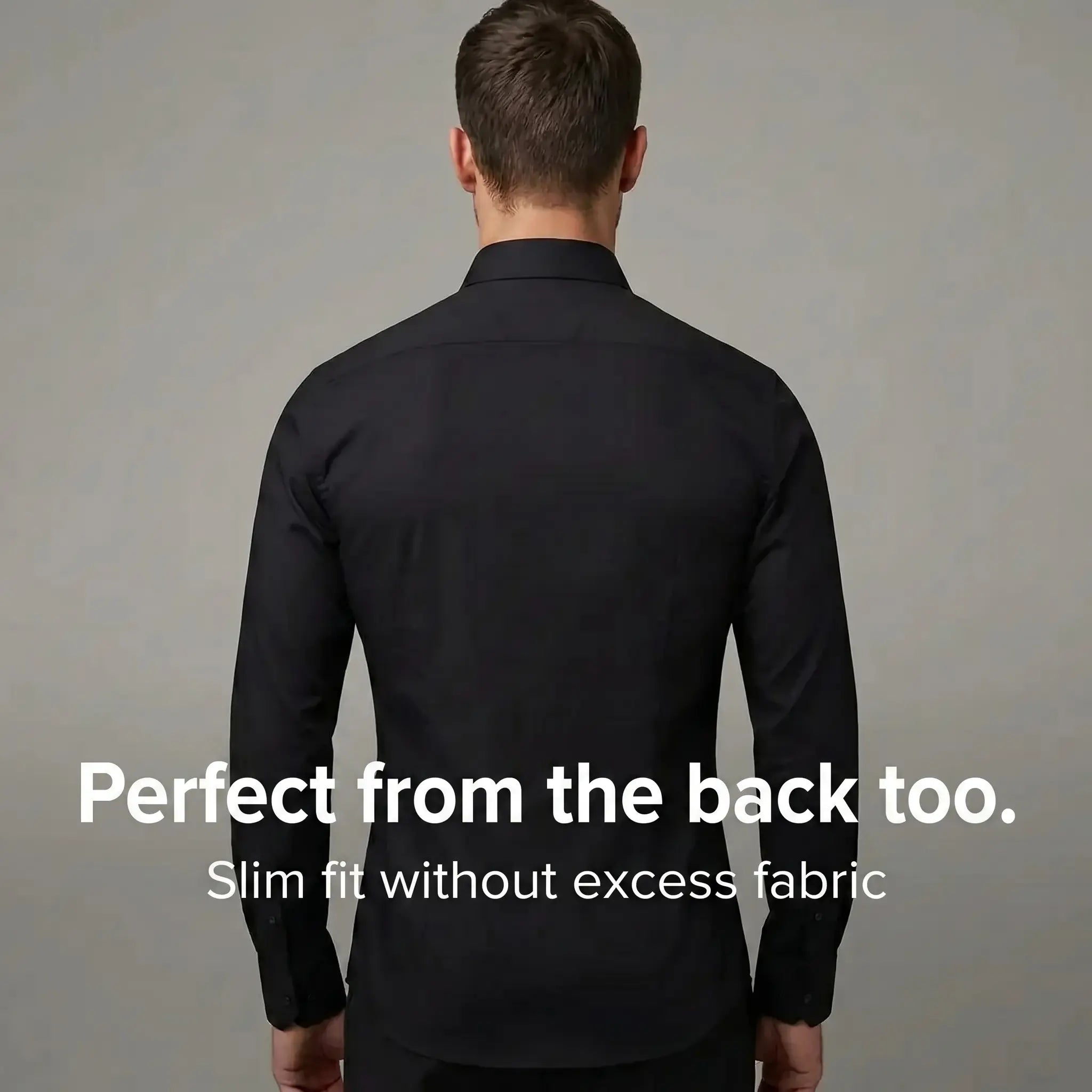 NON-WRINKLE SHIRT WITH A SLIM FIT